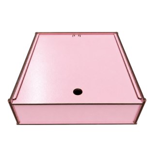 RÓŻOWE PUDEŁKO DUŻE SZKATUŁKA NA PAMIĄTKI DROBIAZGI BIŻUTERIĘ DIY 20 CM