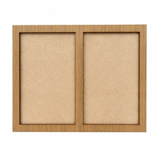 Ramka na Zdjęcie do Zdjęć Drewniana PODWÓJNA Stojąca LANCELOT 23,5 X 17,1 cm