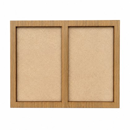 Ramka na Zdjęcie do Zdjęć Drewniana PODWÓJNA Stojąca LANCELOT 23,5 X 17,1 cm