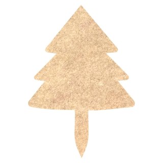 SUROWY TOPPER CHOINKA BOŻE NARODZENIA ŚWIĘTA DEKORACJA ŚWIĄTECZNA 5 X 7 CM