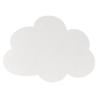 Scrapki Białe Chmurka Chmurki Obłok Chmura 3,5 X 2,5 CM Zestaw 10 sztuk