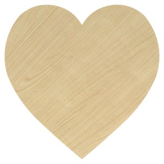Serce KLON Serduszka Serca Serduszko Dekoracja Rękodzieło 2 cm 50 sztuk