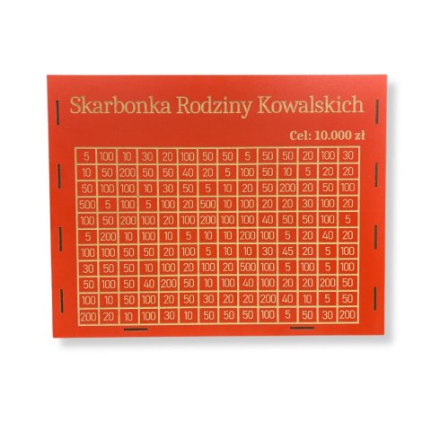 Skarbonka Gigant 154 Kafelki PERSONALIZOWANA Pomysł na Prezent