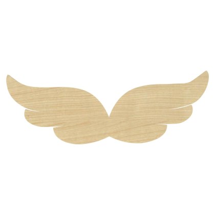 Skrzydła Anioła MAKRAMA Skrzydełka Aniołka Anielskie KLON DIY 10 X 3 cm