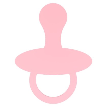 Smoczek RÓŻOWY Smoczki dla Dziewczynki Zestaw Baby Shower Dekoracja 10 szt.
